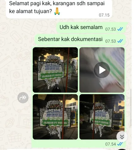 Pengiriman Papan Bunga Selamat Ruko Bsd City