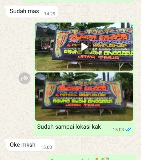 Pengiriman Papan Bunga Ruko Bsd City