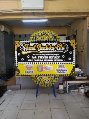 Papan Bunga di Ruko Bsd City